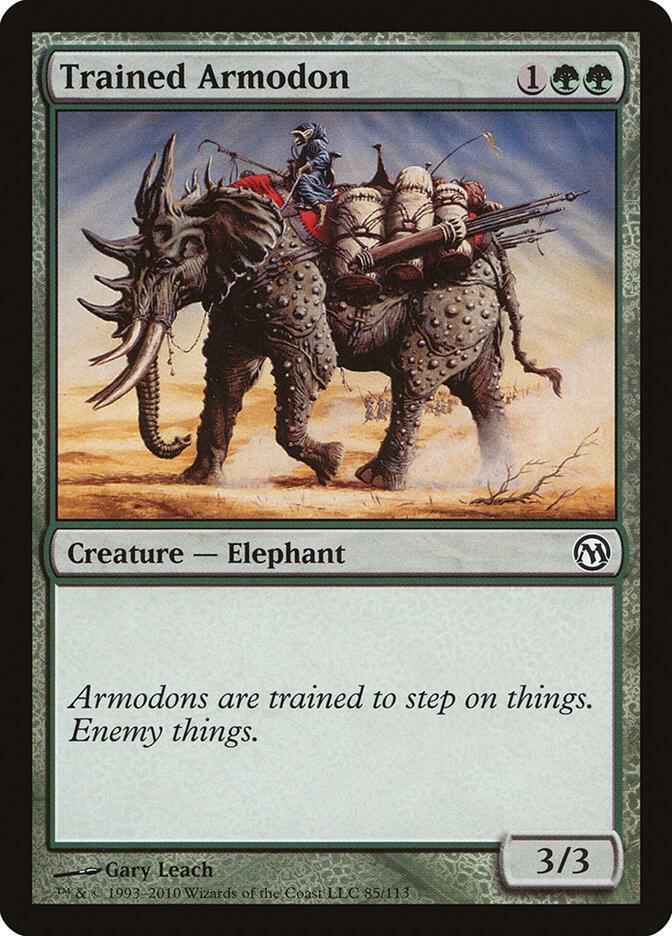 Trained Armodon card image