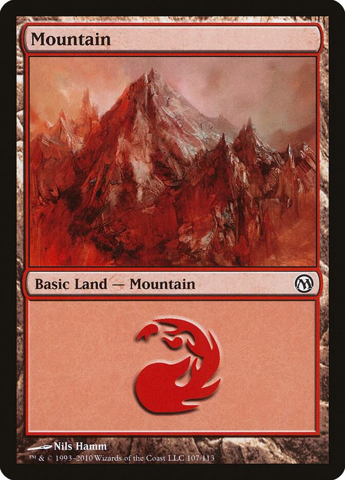 Mountain (107) card image