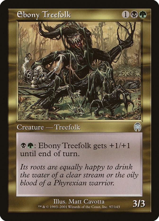 Ebony Treefolk card image