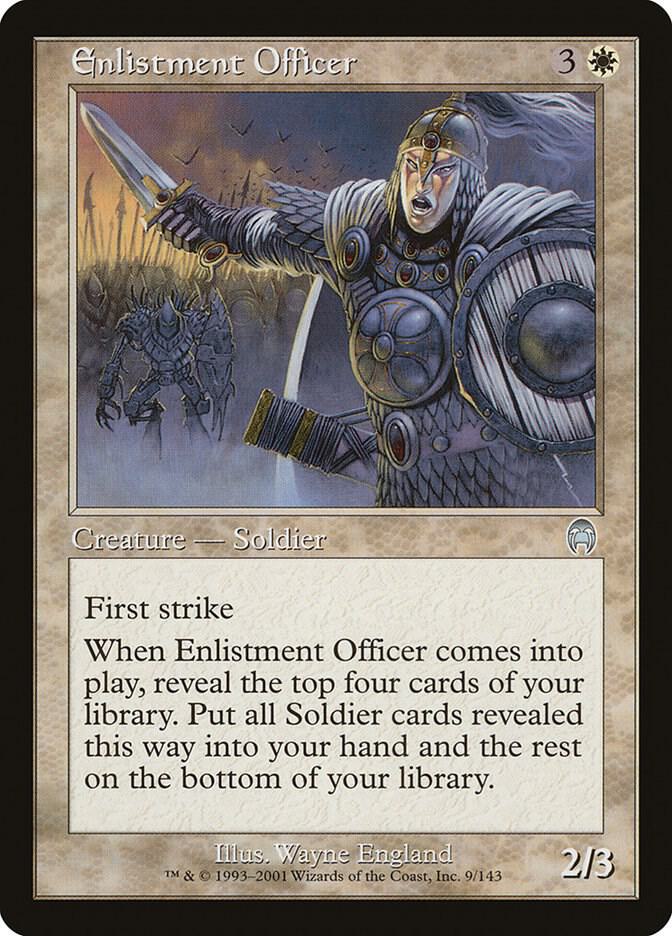 Enlistment Officer card image