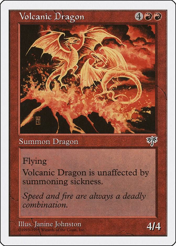 Volcanic Dragon card image