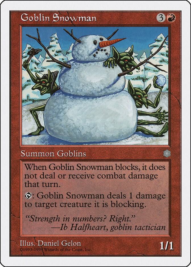 Goblin Snowman card image