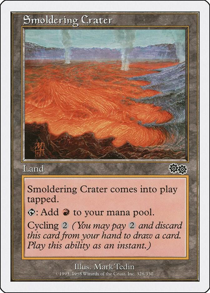 Smoldering Crater card image