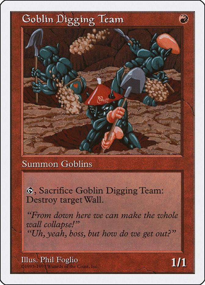 Goblin Digging Team card image