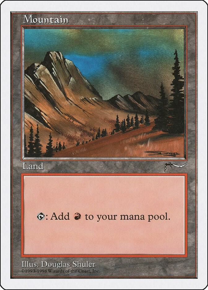 Mountain (Arabian Nights) card image