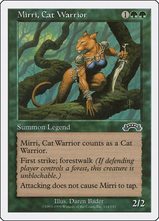 Mirri, Cat Warrior card image