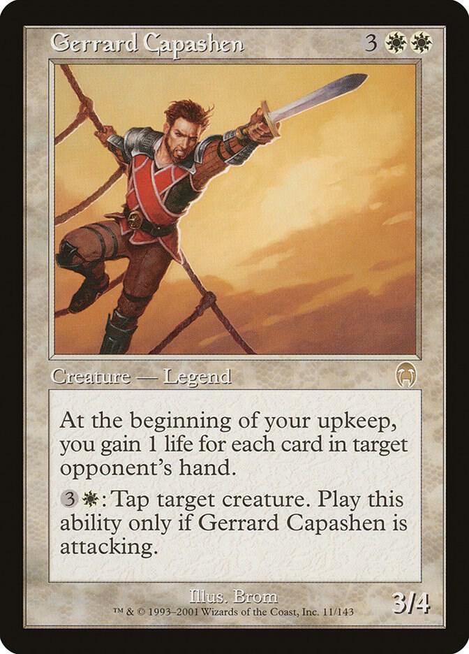 Gerrard Capashen card image
