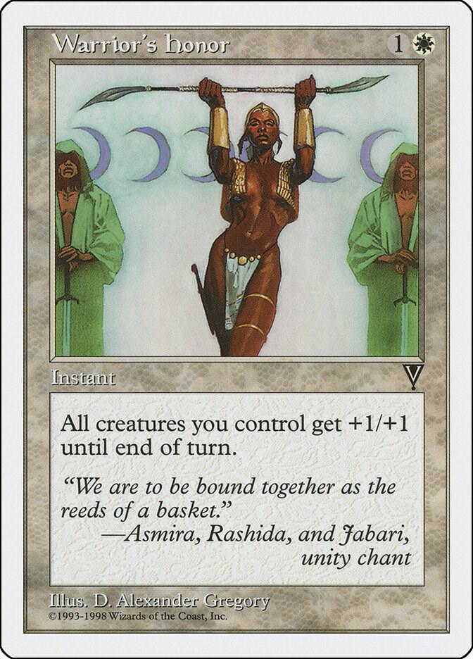 Warrior's Honor card image