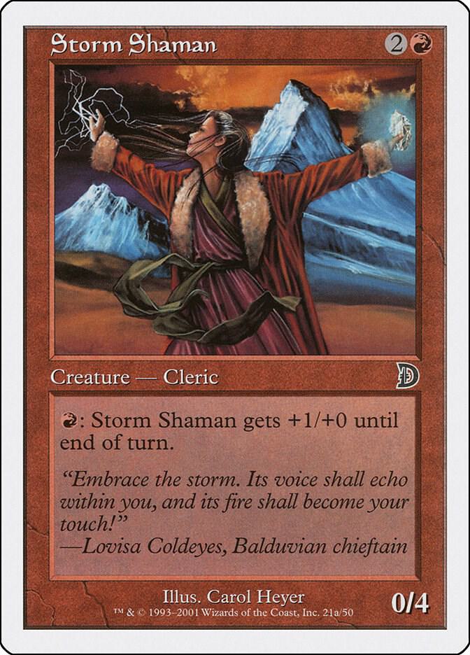 Storm Shaman (21a) card image