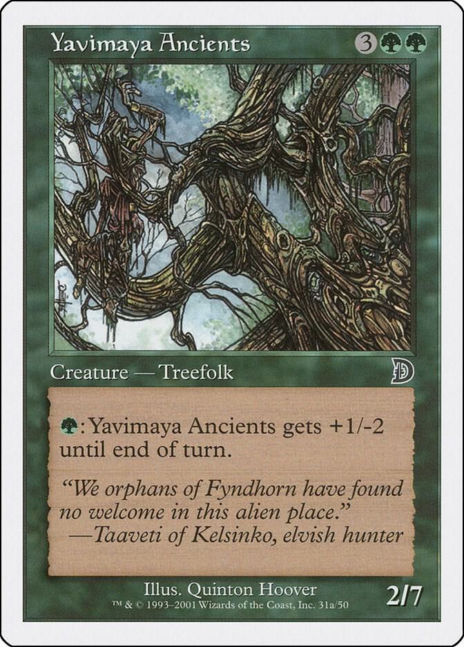 Yavimaya Ancients (31a) card image
