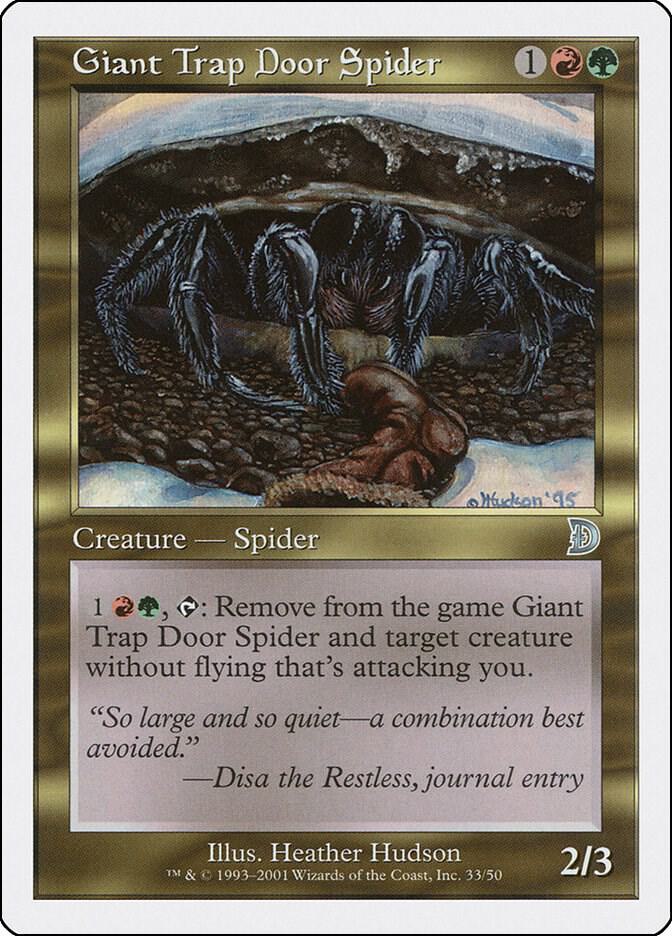 Giant Trap Door Spider card image