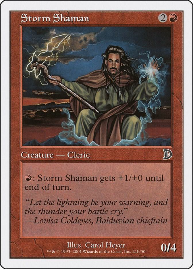 Storm Shaman (21b) card image