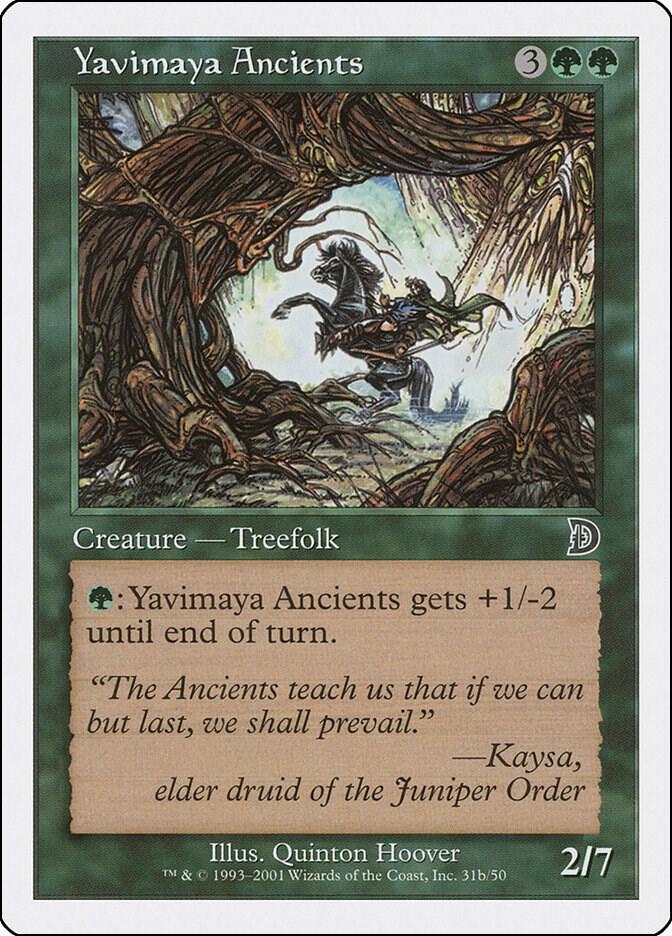 Yavimaya Ancients (31b) card image