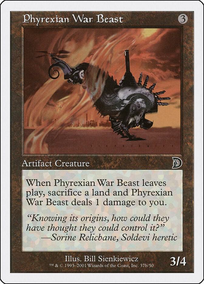 Phyrexian War Beast (37b) card image