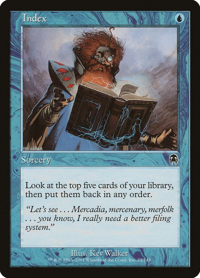 Index card image