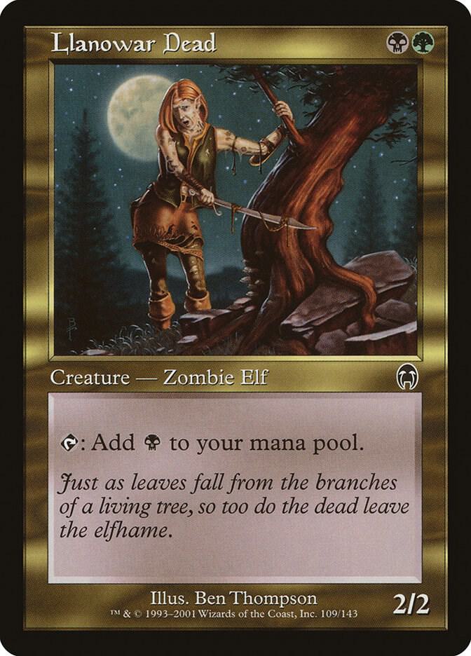 Llanowar Dead card image