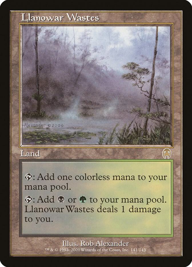 Llanowar Wastes card image