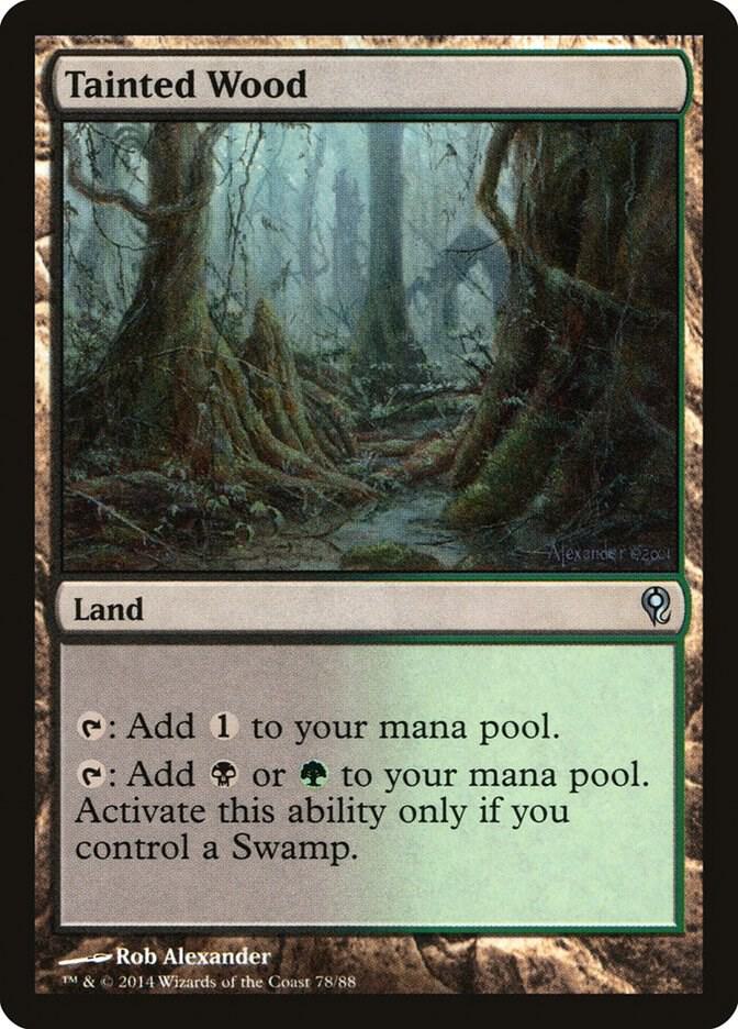 Tainted Wood card image