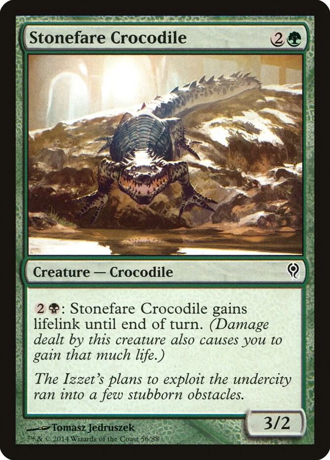 Stonefare Crocodile card image