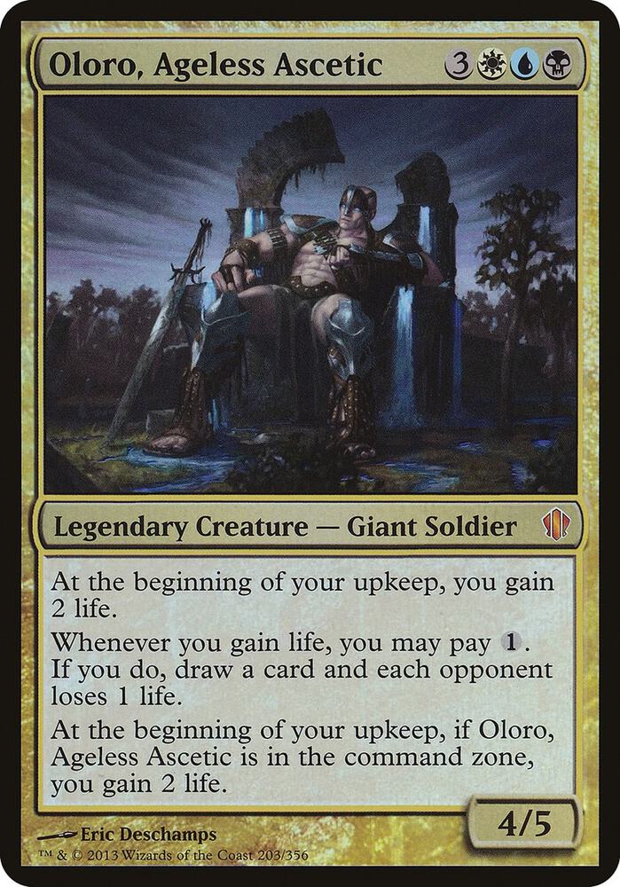 Oloro, Ageless Ascetic (Commander 2013) card image