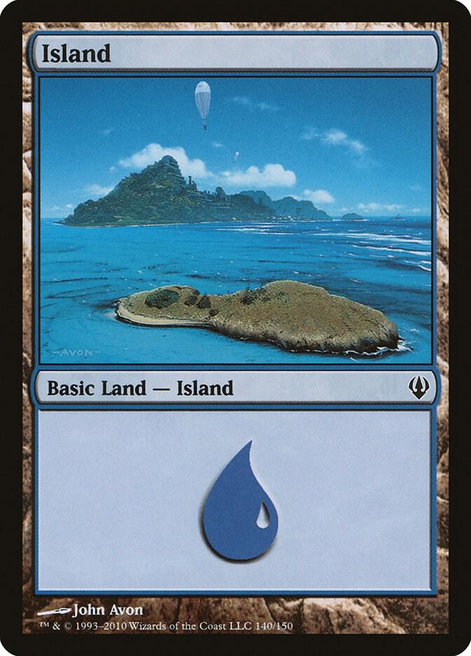 Island (140) card image