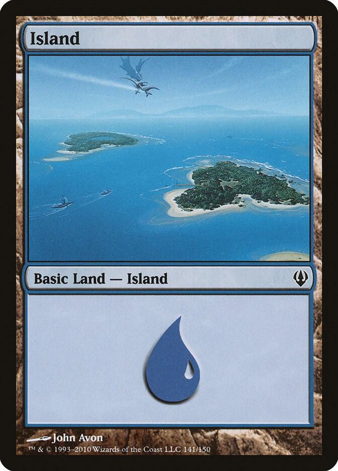 Island (141) card image