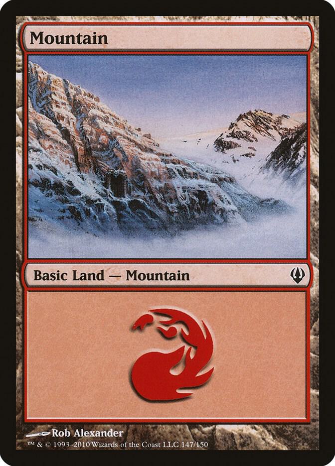 Mountain (147) card image