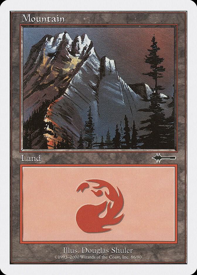 Mountain (86) card image