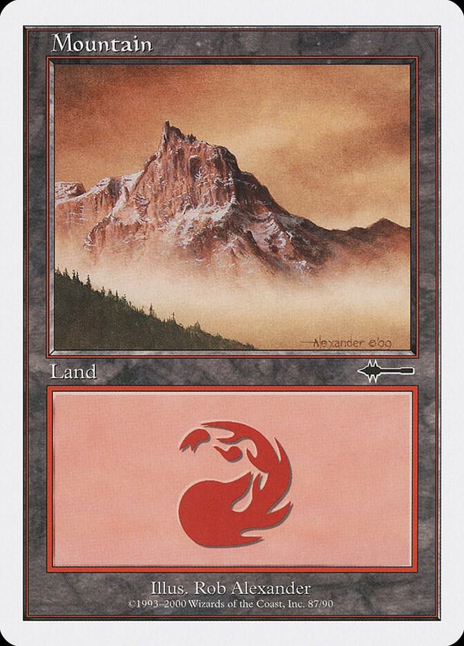Mountain (87) card image
