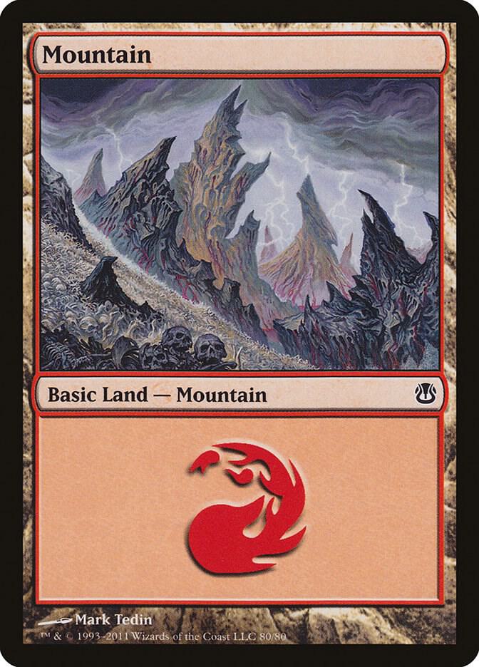 Mountain (80) card image