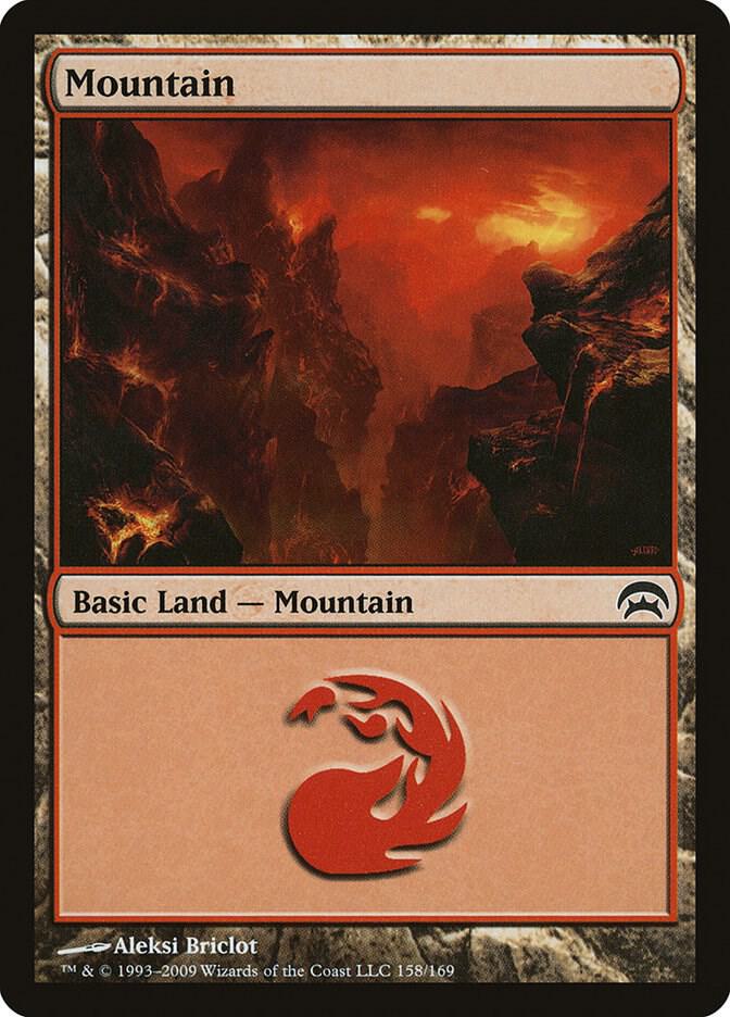 Mountain (158) card image