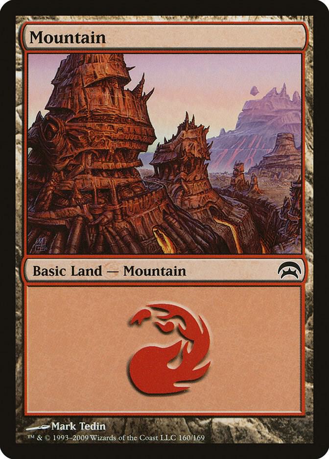 Mountain (160) card image