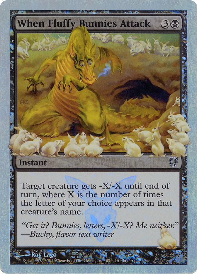 When Fluffy Bunnies Attack (Alternate Foil) card image