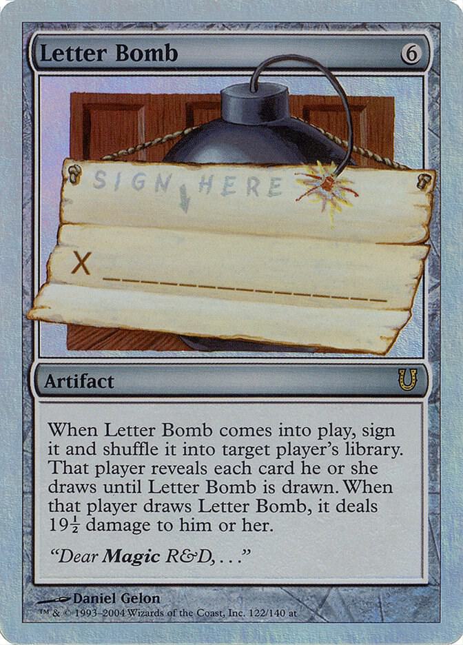 Letter Bomb (Alternate Foil) card image