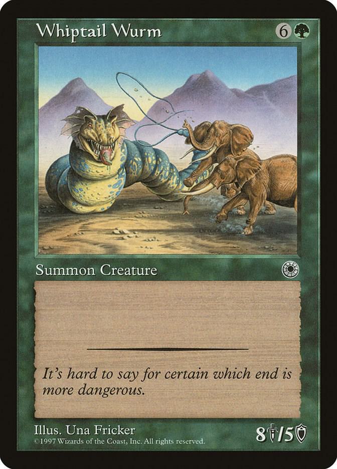 Whiptail Wurm card image