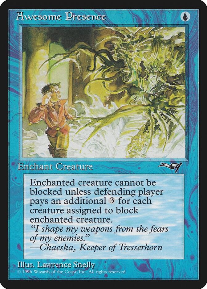 Awesome Presence (Man Being Chased) card image