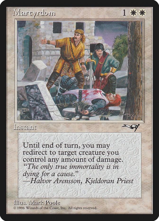 Martyrdom (Wounded on Ground) card image