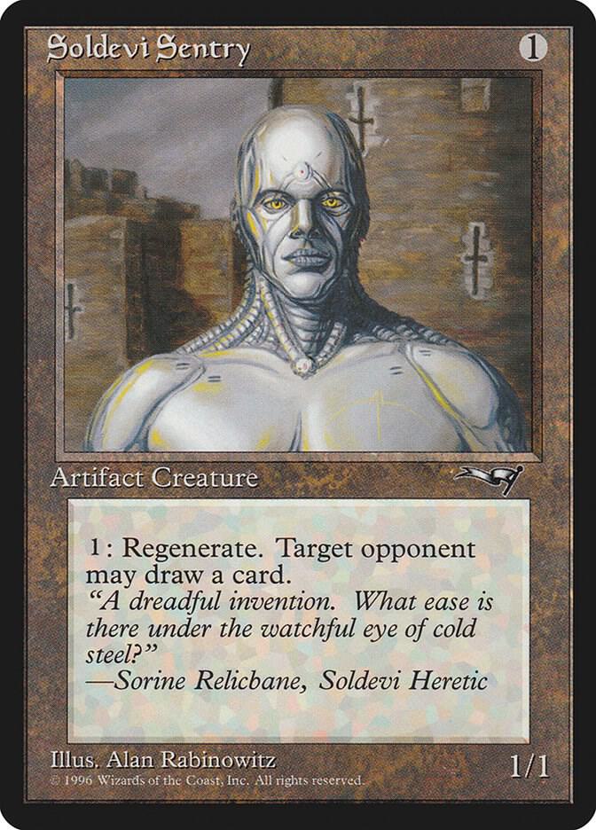 Soldevi Sentry (Close-Up) card image