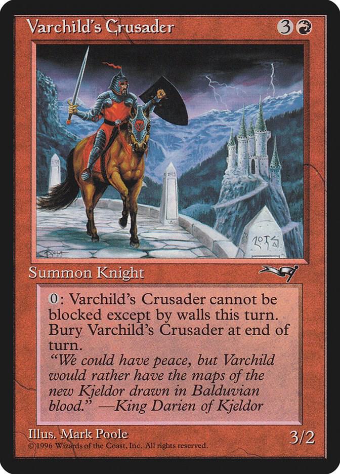 Varchild's Crusader (Castle) card image