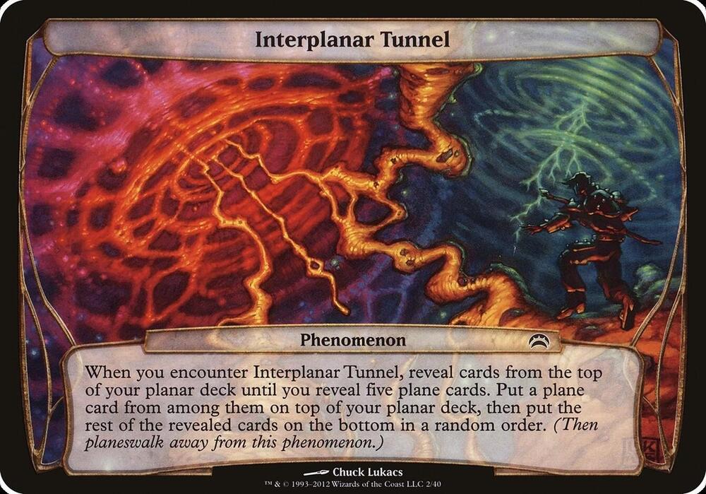 Interplanar Tunnel (Planechase 2012) card image