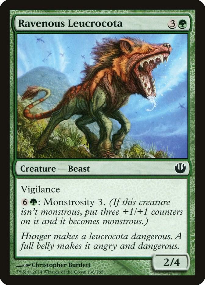 Ravenous Leucrocota card image