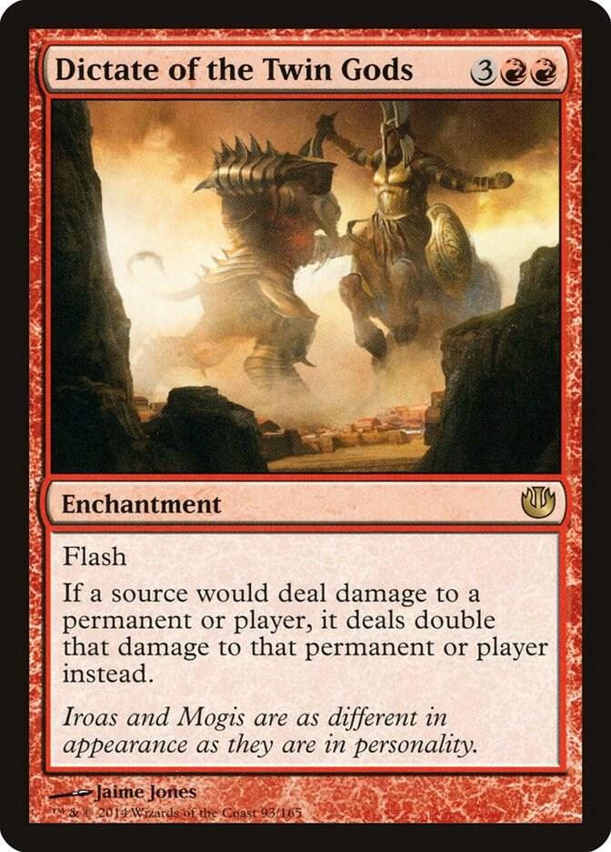 Dictate of the Twin Gods card image