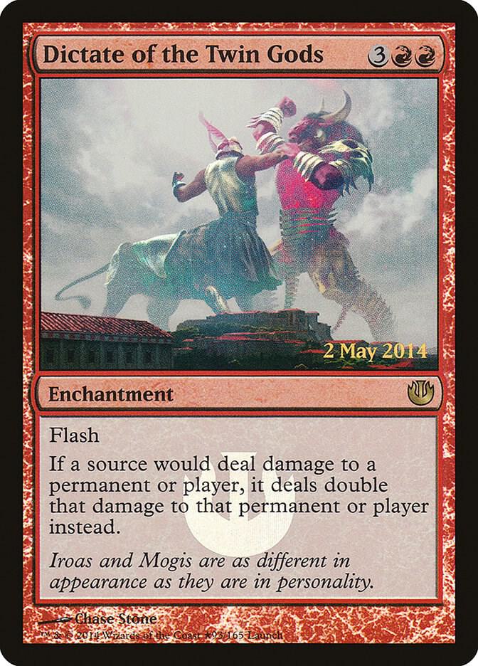 Dictate of the Twin Gods card image