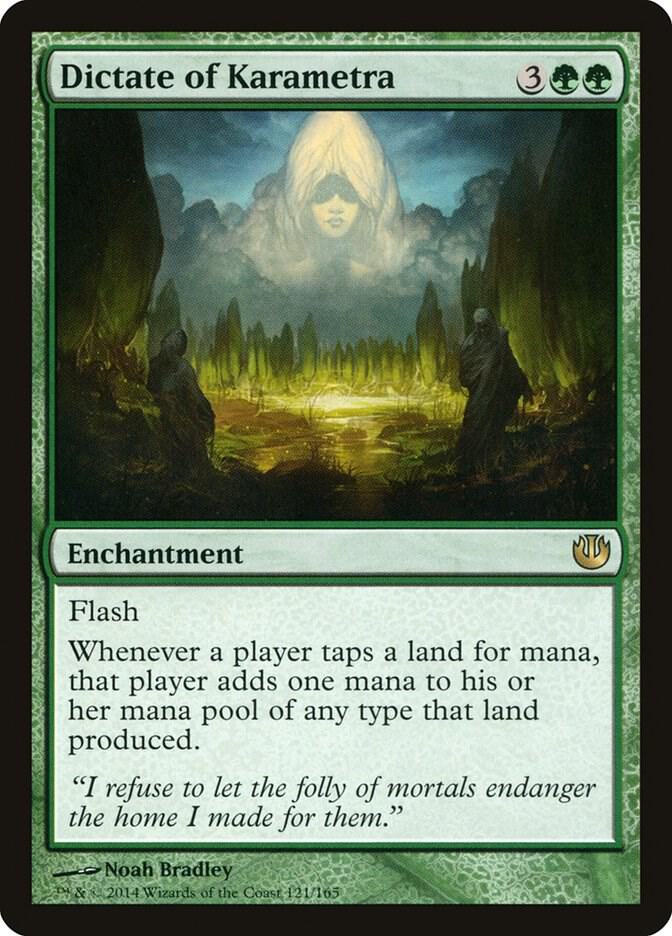 Dictate of Karametra card image