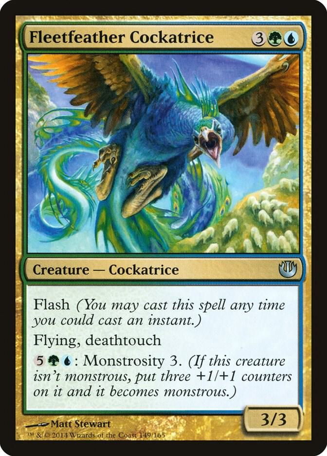 Fleetfeather Cockatrice card image