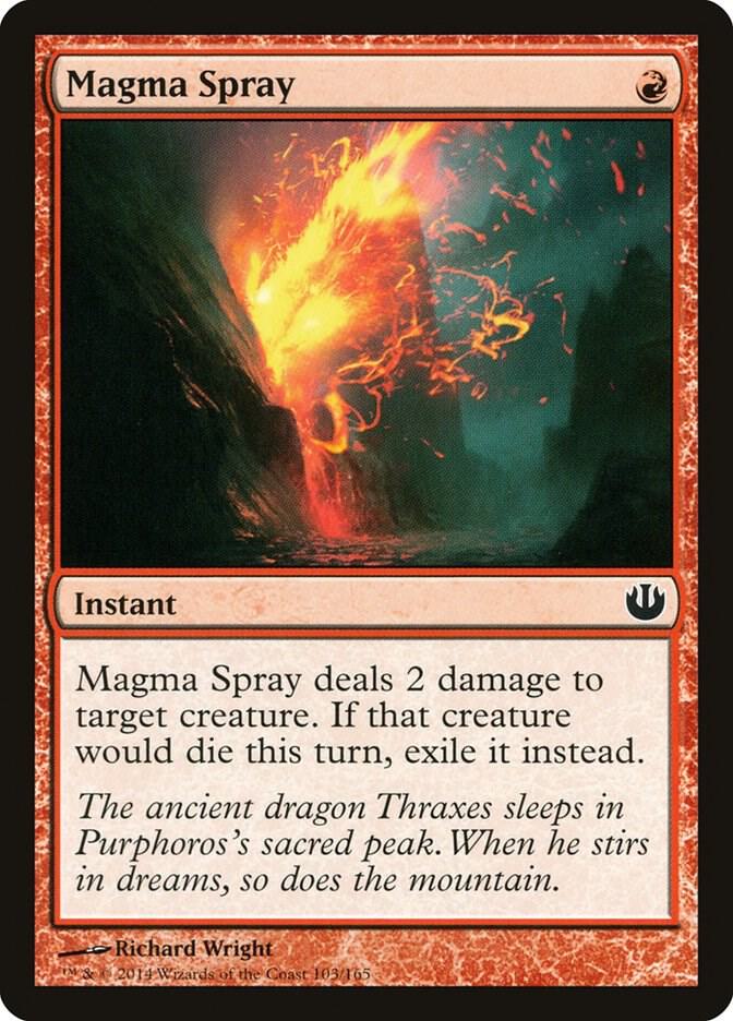 Magma Spray card image