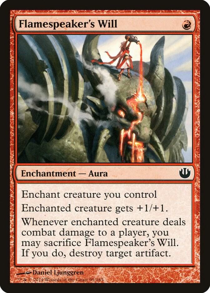 Flamespeaker's Will card image