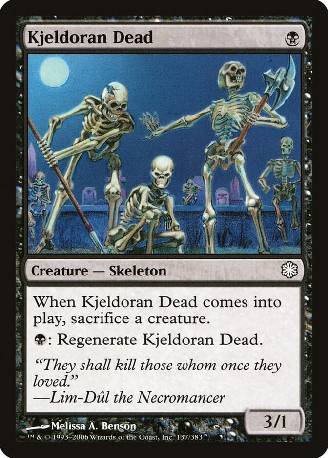 Kjeldoran Dead card image