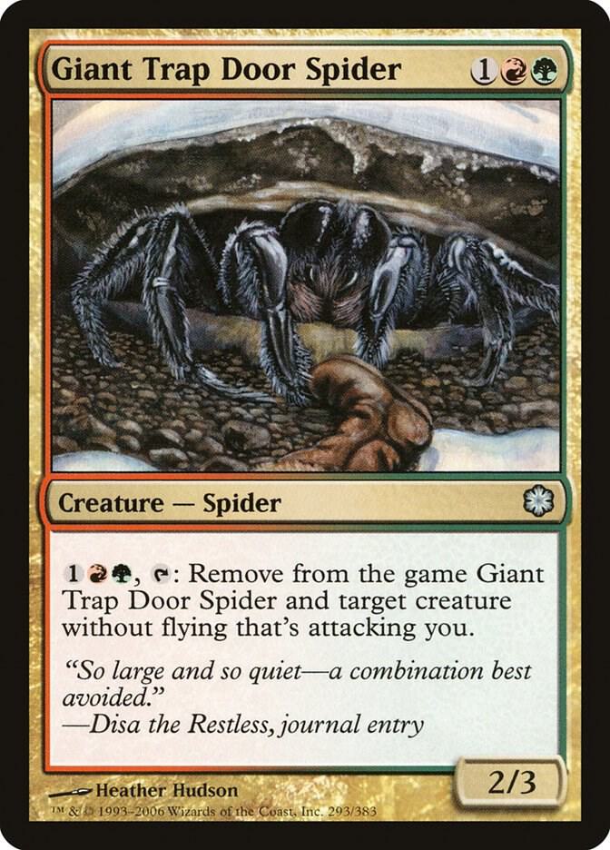 Giant Trap Door Spider card image