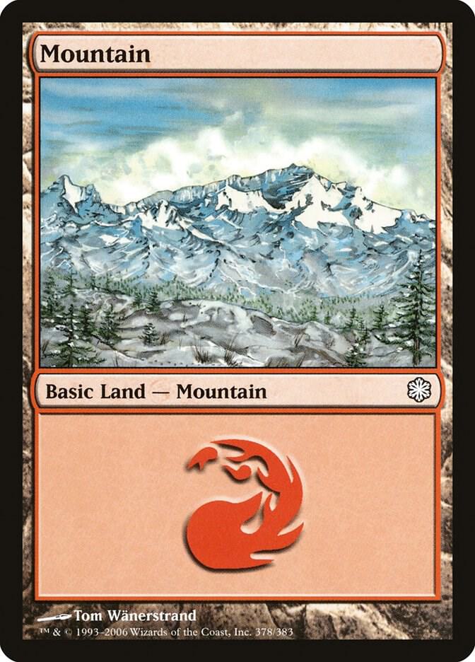 Mountain (378) card image